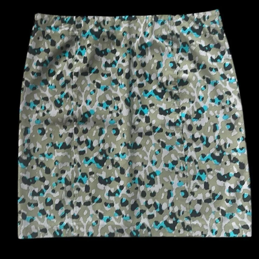 Tribal Cheetah Print Mini Skirt